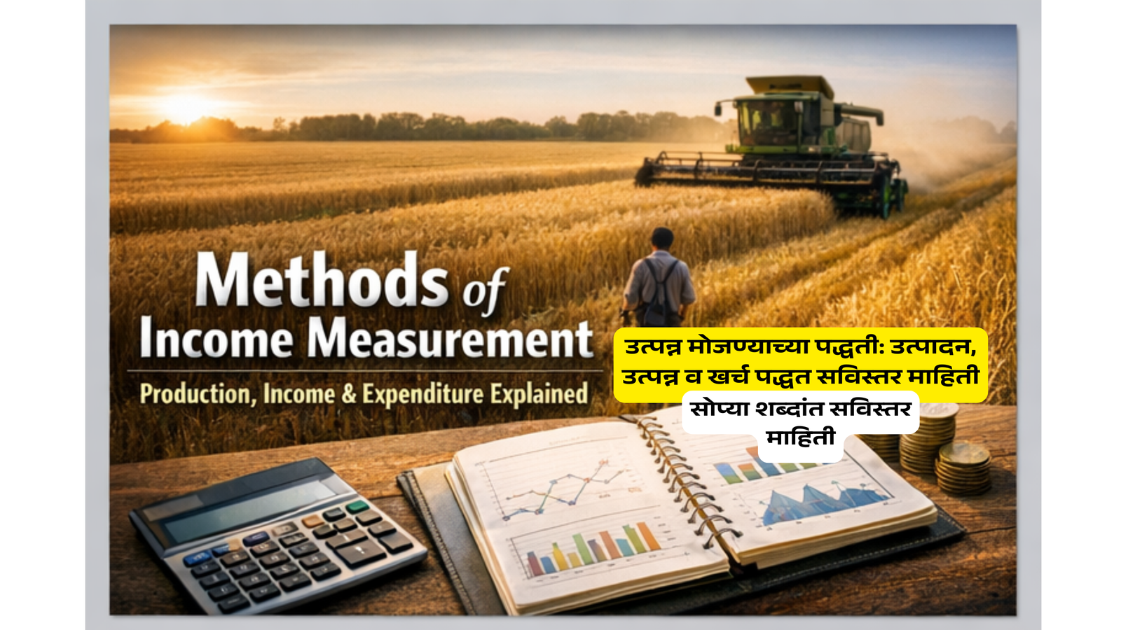 उत्पन्न मोजण्याच्या पद्धती