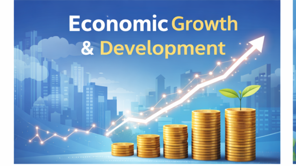 आर्थिक विकास व आर्थिक वृद्धी (Economic Growth & Development)