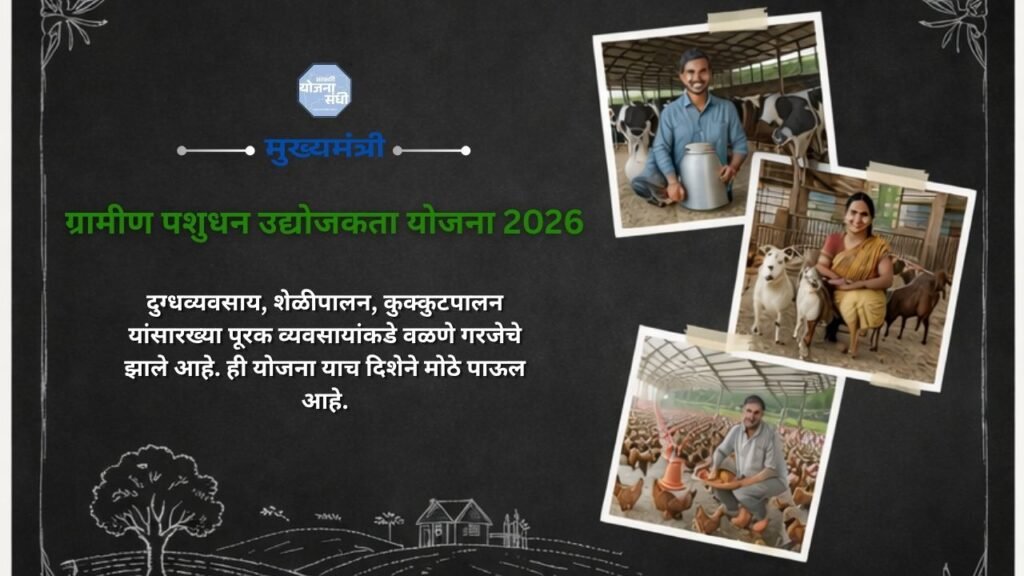 मुख्यमंत्री ग्रामीण पशुधन उद्योजकता योजना 2026