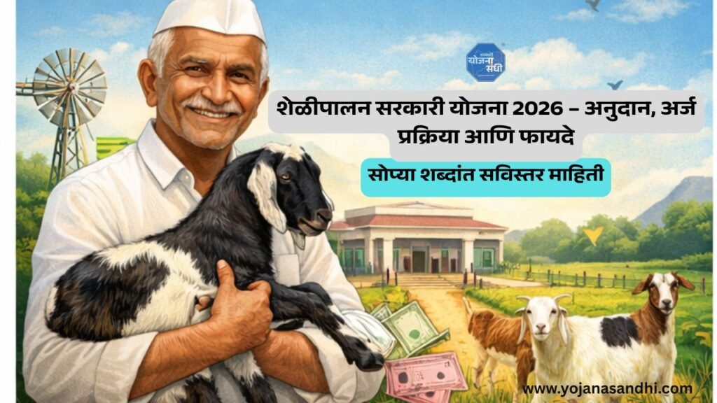 शेळीपालन सरकारी योजना 2026www.yojanasandhi.com